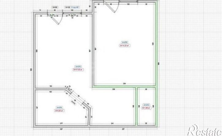 1-комн квартира ул Набережная, 13,  д. 13