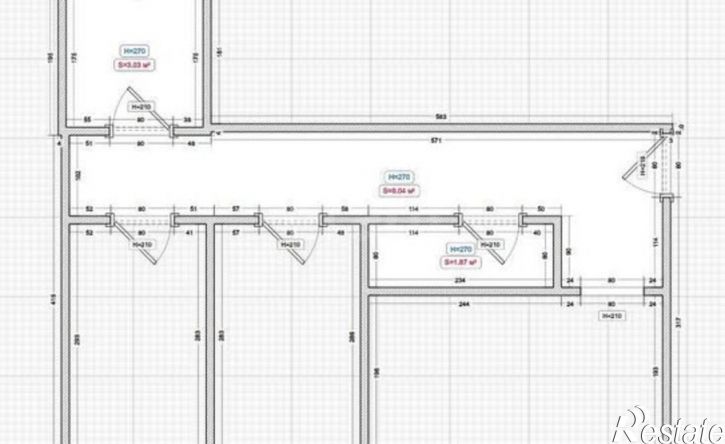 3-комн квартира Назрань, Московская улица, 70