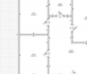 2-комн, 95кв м, этаж 2/8 пр-кт И.Зязикова, 50